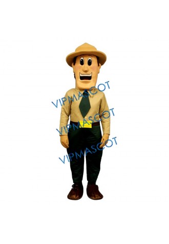 Warden Walt Mascot Costume