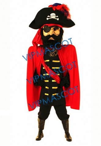 Giant Captain John Mascot Costume