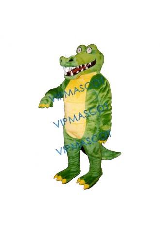 Brawny Gator Mascot Costume