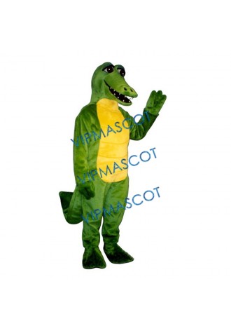 Friendly Gator Mascot Costume