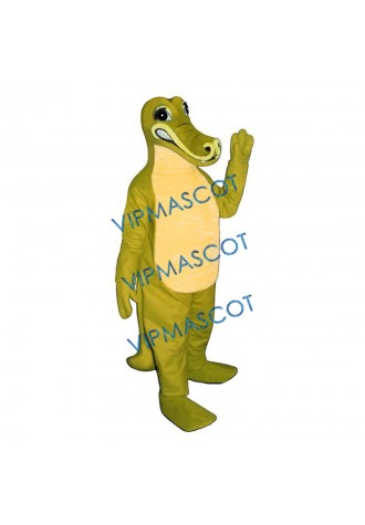 Sneering Crocodile Mascot Costume