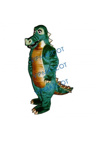 Spiked Alligator Mascot Costume