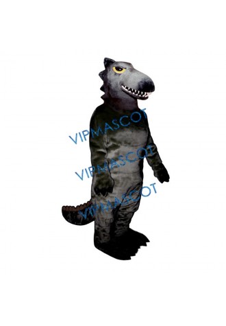 Black Dino Mascot Costume