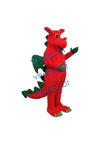 Winged Dragon Mascot Costume