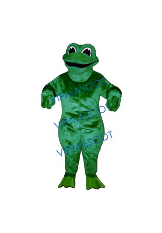 Croaking Frog Mascot Costume