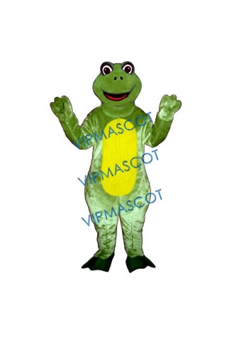 Happy Frog Mascot Costume