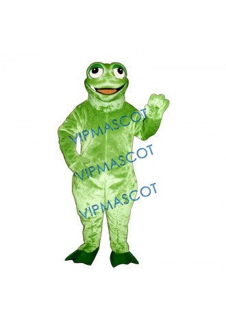 Jaunty Frog Mascot Costume