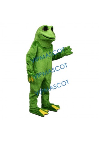 Yellow Toed Frog Mascot Costume