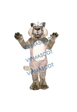 Growling Wolf Mascot Costume
