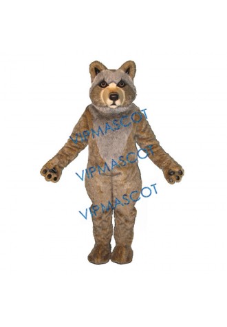Mexican Grey Wolf Mascot Costume