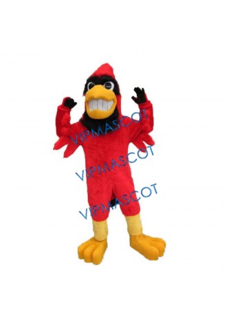 Handsome Cardinal Mascot Costume