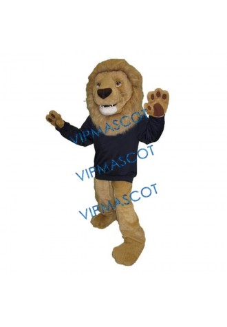 Handsome Vanguard Lion Mascot Costume