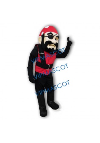 Stubborn Pirate Mascot Costume