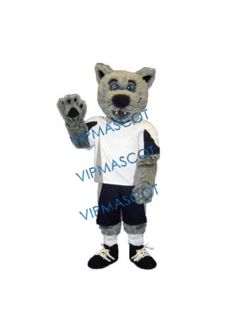 Friendly Coyote Mascot Costume