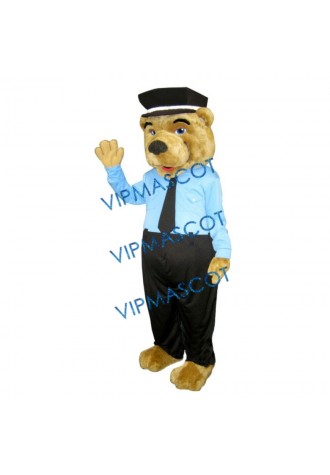 Handsome Bear Mascot Costume