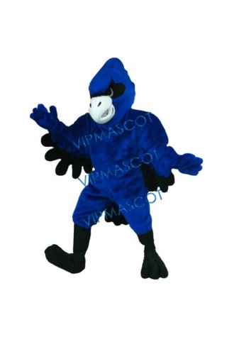 Tough Blue Jay Mascot Costume
