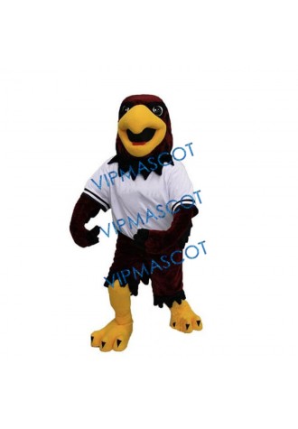 College Friendly Hawk Mascot Costume