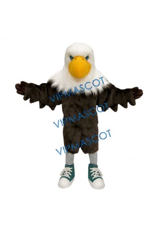 College Ferocious Eagle Mascot Costume