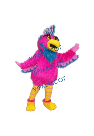 Fair Charming Parrot Mascot Costume