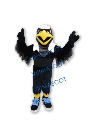 Black Domineering Valor Eagle Mascot Costume