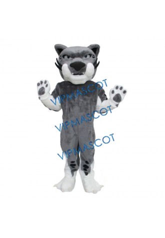 Ferocious Bobcat Cat Mascot Costume