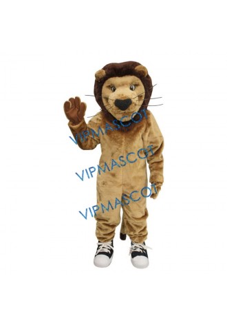 School Friendly Lion Mascot Costume