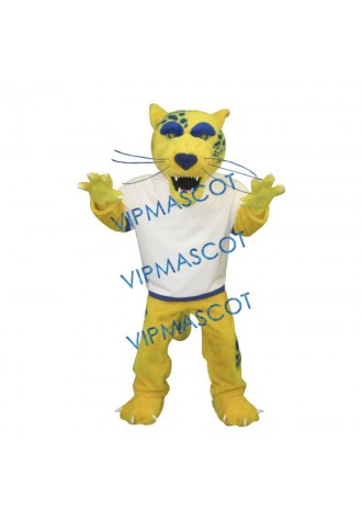 Ferocious Jaguar Mascot Costume