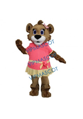 Cute Lion Cub Mascot Costume