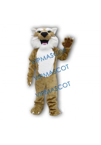 College Fierce Bobcat Mascot Costume