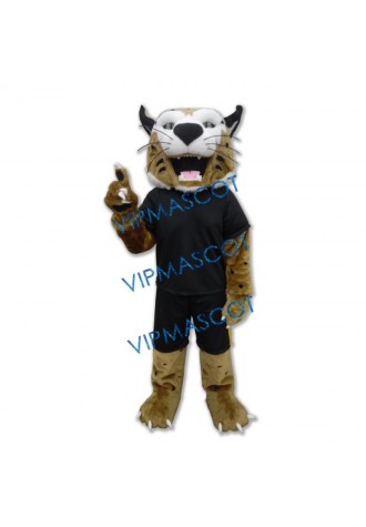 Domineering Bobcat Mascot Costume