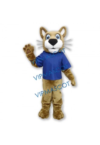 Lovely Wildcat Mascot Costume