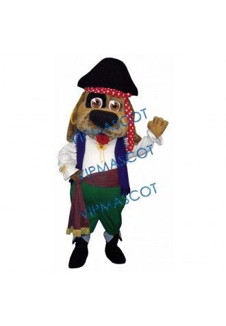 Pirate Dog Mascot Costume
