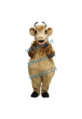 Fair Charming Elsie Cow Mascot Costume