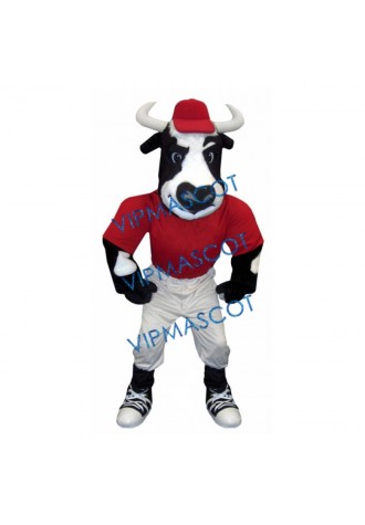 College Power Cow Mascot Costume