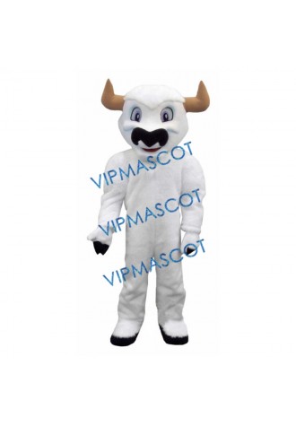 White Buffalo Mascot Costume