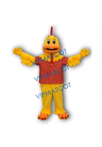 Handsome Chicken Mascot Costume