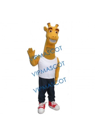Lovely Giraffe Mascot Costume