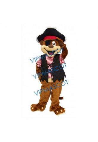 Pirate Handsome Monkey Mascot Costume
