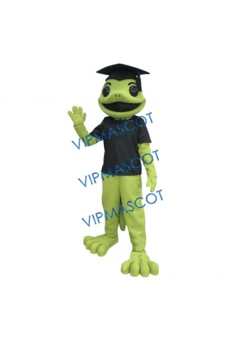 Learned Lizard Mascot Costume