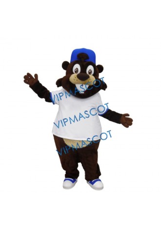 Interesting Beaver Mascot Costume