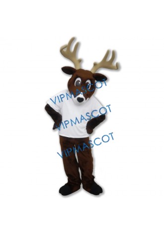 Friendly Deer Mascot Costume