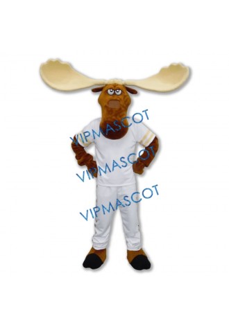 Domineering Moose Mascot Costume