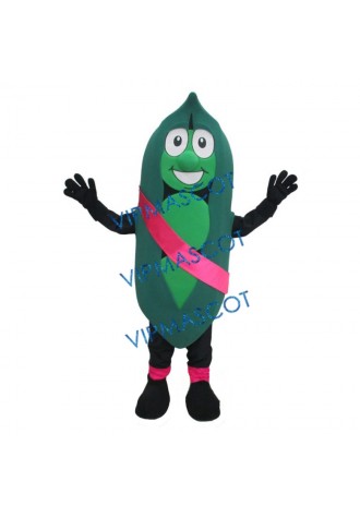 Pea Pod Mascot Costume