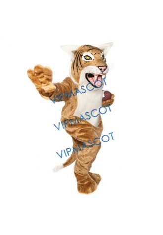 Tan Wildcat Mascot Costume