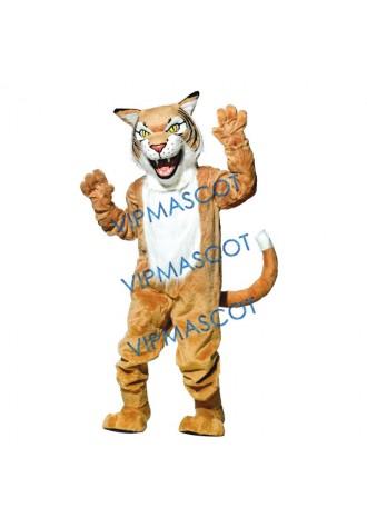 Fierce Wildcat Mascot Costume