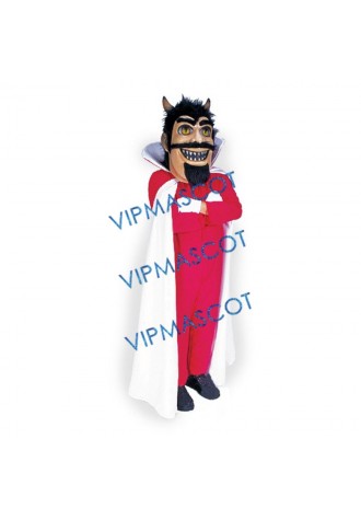 Red Devil Mascot Costume
